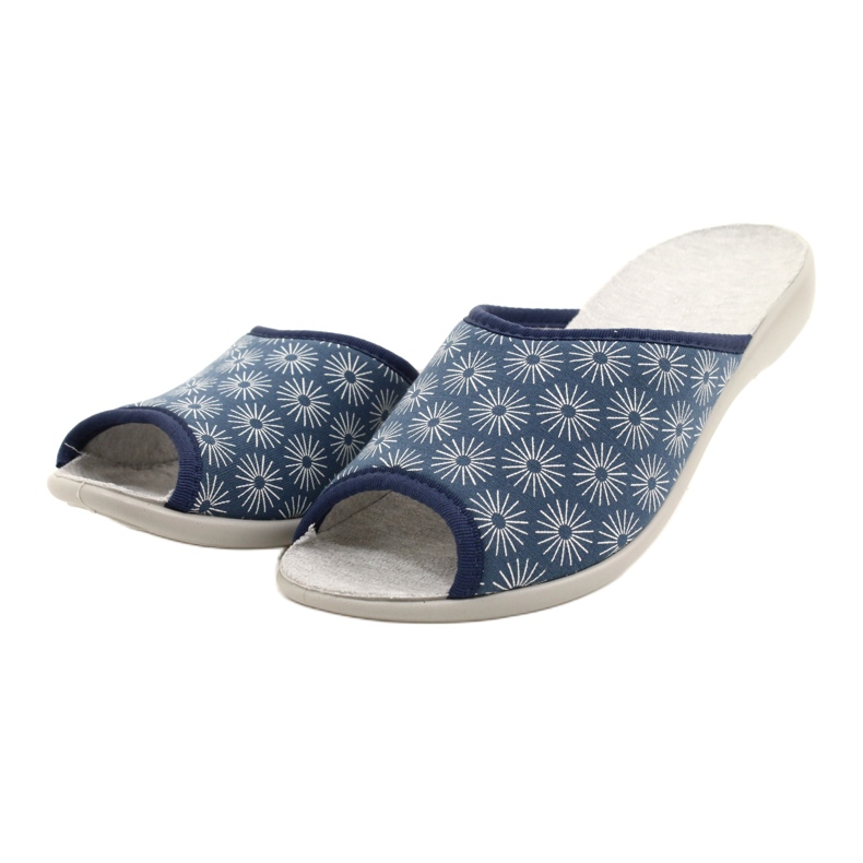 Befado Damenschuhe PU 254D142 blau grau 5
