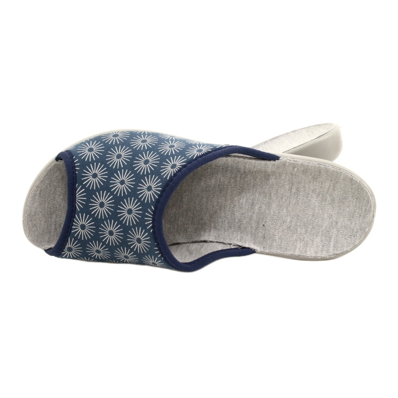 Befado Damenschuhe PU 254D142 blau grau 8