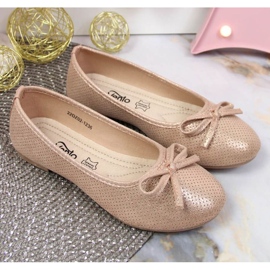 Ballerinas mit Schleife eVento Jr EVE359A rosa 2