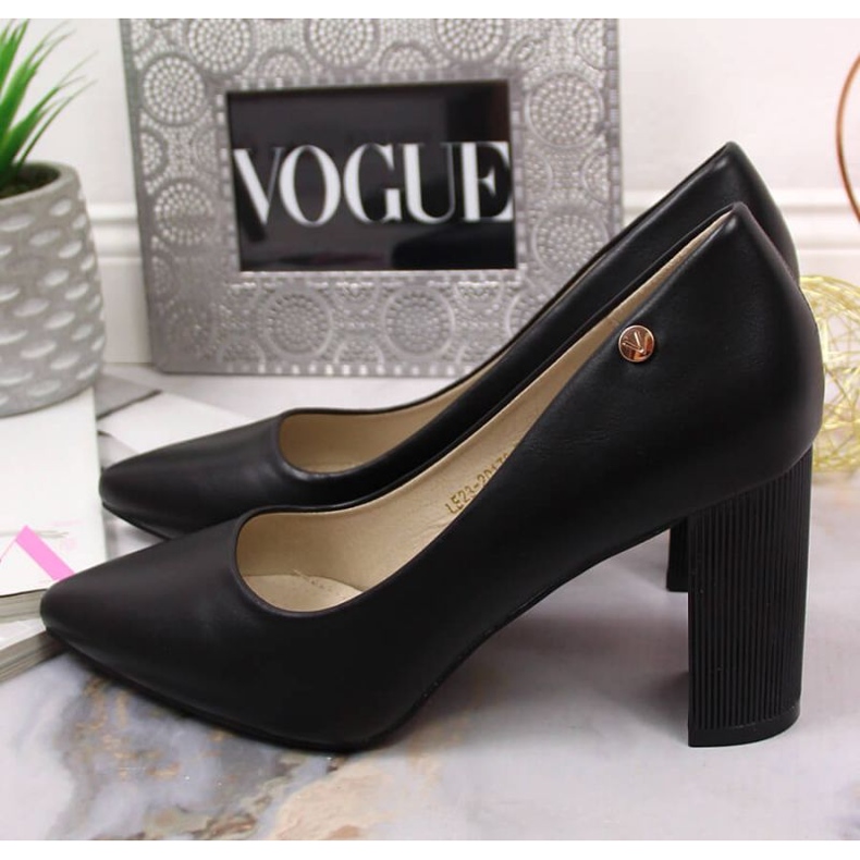 Pumps auf dem Vinceza W JAN126A post schwarz 2