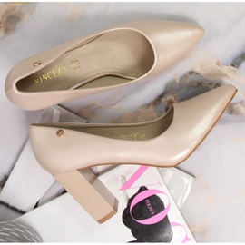 Pumps auf der Vinceza W JAN126B beige Post 2