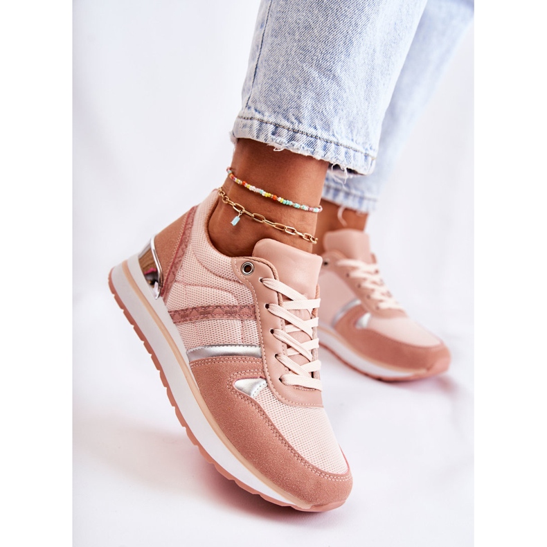 PG1 Klassische Damen Sportschuhe Pink Elenes rosa 1