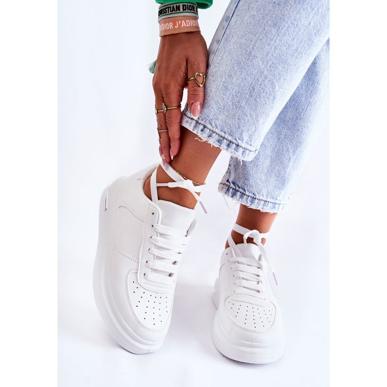 PG1 Klassische Sportschuhe aus Kunstleder Weiß Jennys 1