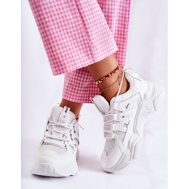 PE1 Damen Sportschuhe Turnschuhe Weiß Daren 1