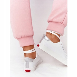 Big Star Damen Sneakers aus Öko-Leder Cross Jeans HH2R4001C Weiß 4