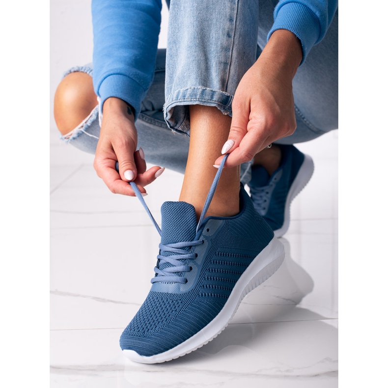 Schnürschuhe Shelovet blau 1