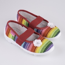 Hausschuhe für Mädchen Viggami Ilona Dekoration mehrfarbig 1