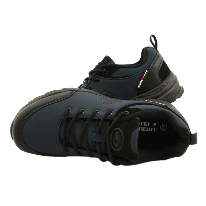 American Club Amerikanische Softshell-Sportschuhe wasserdicht WT88 / 22 Marineblau 6