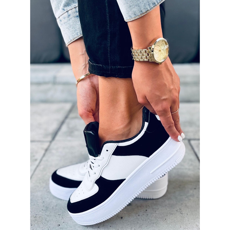 BM Zetto Sportschuhe für Damen in Schwarz weiß 1