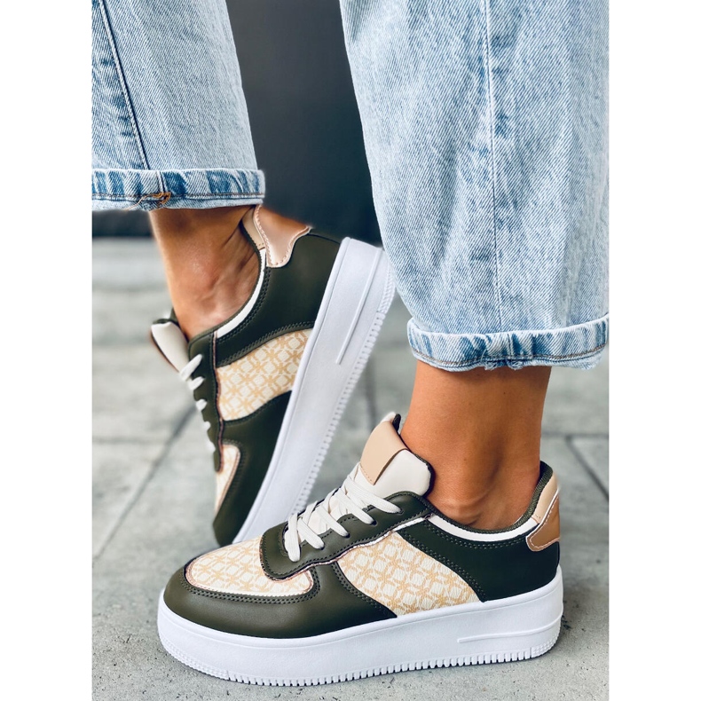 Glovi Green Damen Sportschuhe grün 1