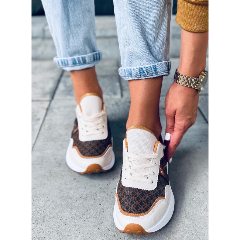 Akira Camel Trainer beige braun mehrfarbig 1