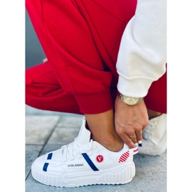 Bang Red Turnschuhe weiß rot 1