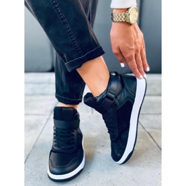 High-Top-Sneakers Carlota Black schwarz 1