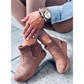 Keilschuhe Florens Khaki beige 1