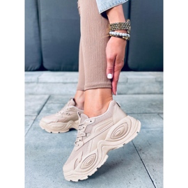 Janna Khaki-Trainer beige 1