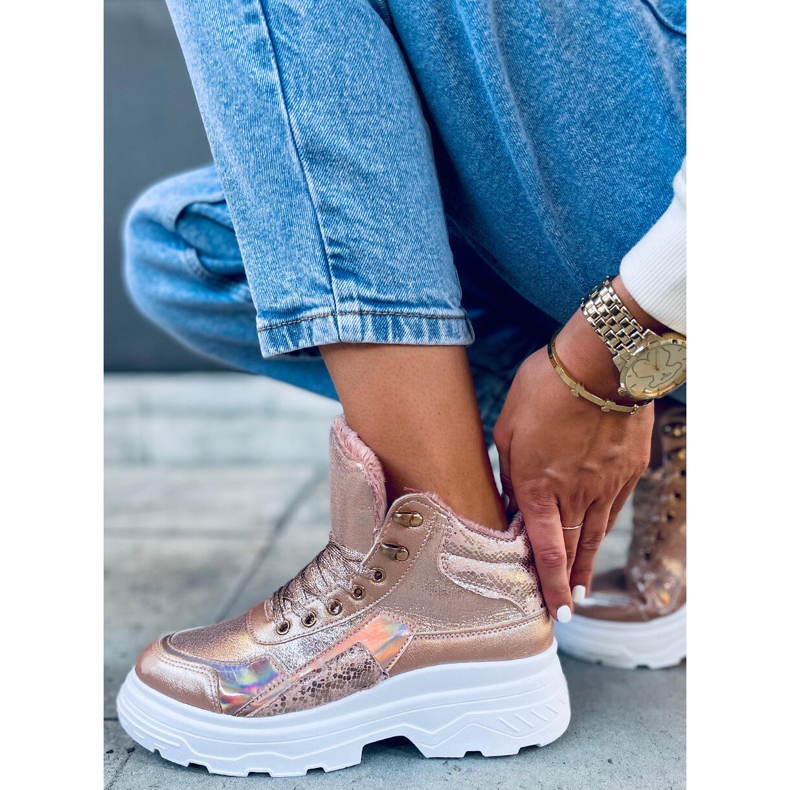 Sportschuhe auf dem Unteranzug Cabral Champagne rosa 2