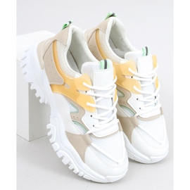 Vind Beige Turnschuhe mehrfarbig 2