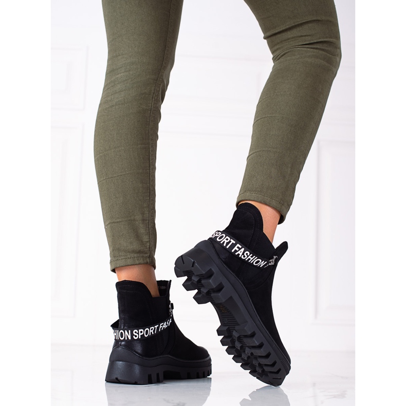 W. Potocki Schwarze Potocki-Arbeiter aus Wildleder 2