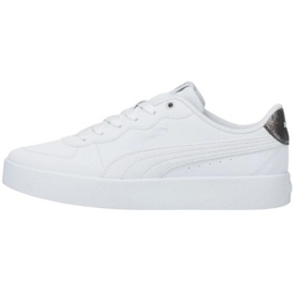 Puma Skye Clean Raw Metallic W 383914 01 weiß 1
