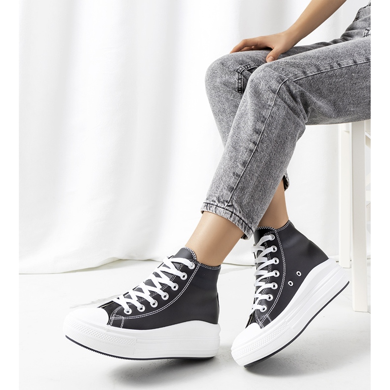 PA1 Knöchelhohe Sneakers von Copples in Schwarz 1