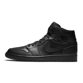 Nike Air Jordan 1 Mid M 554724-091 schwarz 1