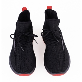 SHELOVET Schwarze Sportschuhe für Herren 1