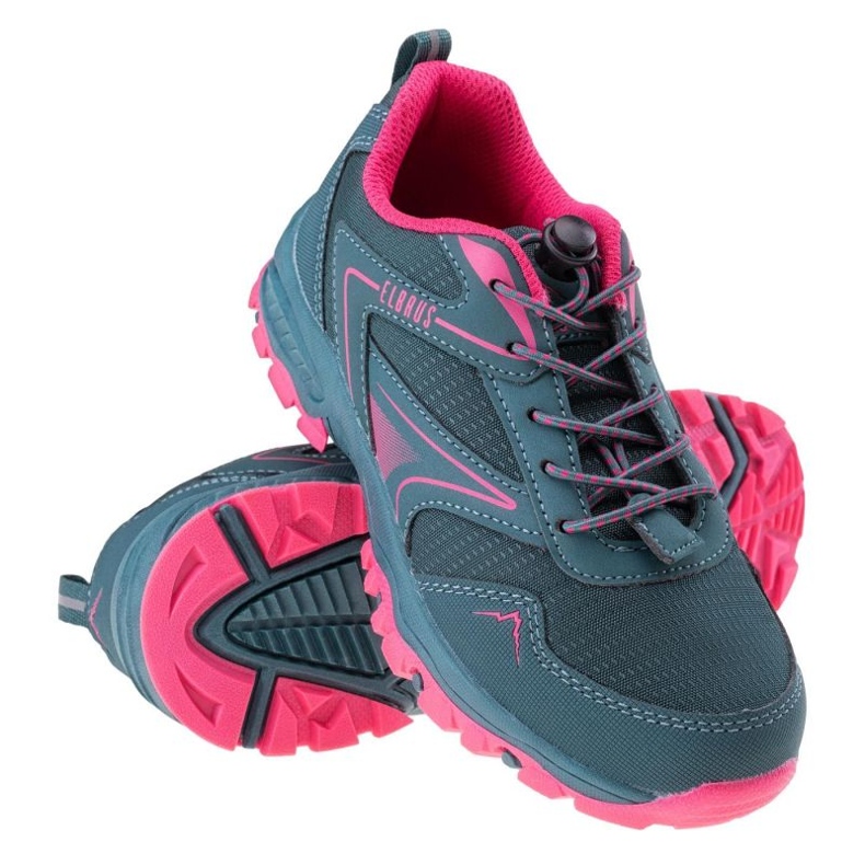 Elbrus Faltis Jr 92800401513 Schuhe rosa grün 1