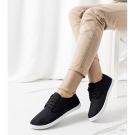 BM Schwarze Wallen-Turnschuhe 1