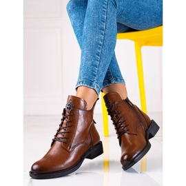 Braune Vinceza-Sneaker für Damen 1