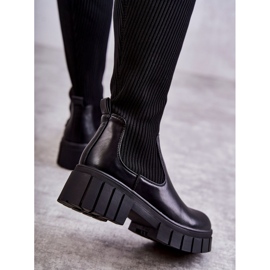 PS1 Damenstiefel Workers Schwarz Austin 2