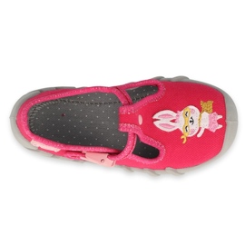 Befado Kinderschuhe 110P451 Fuchsia rosa 3
