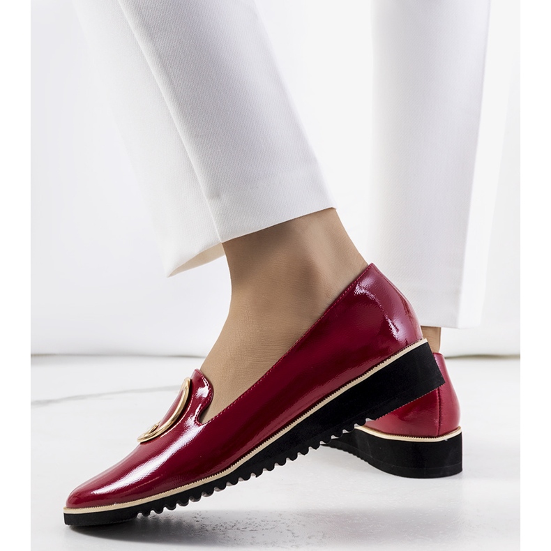 Rot lackierte Kadyro-Schuhe 2