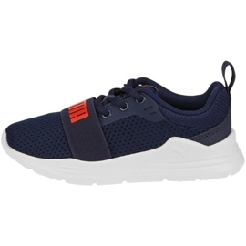 Puma Wired Run Ps Schuhe 374216 21 blau 1