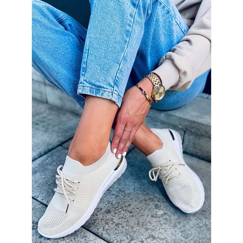 Welo Beige Socken Socken 1