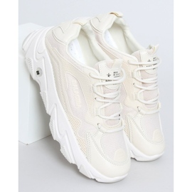 Beige Sportschuhe für Damen Frances Beige 1