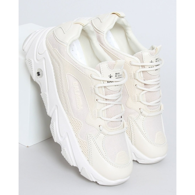 Beige Sportschuhe für Damen Frances Beige 1