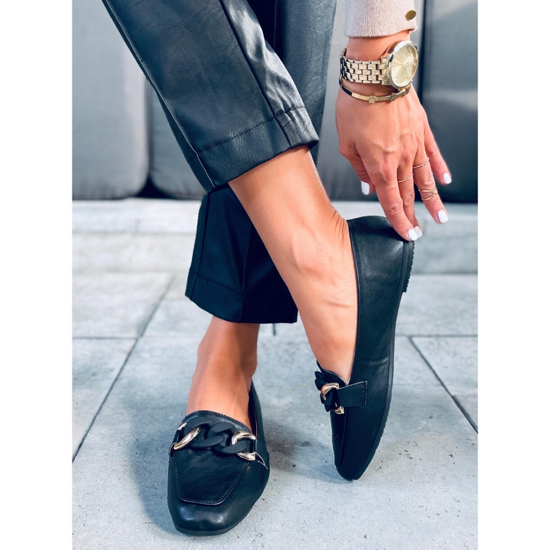 Matilde Black Damen-Slipper schwarz 1