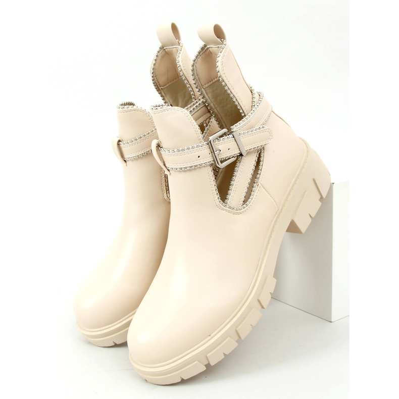 Cut-Out-Stiefel Korina Beige 1