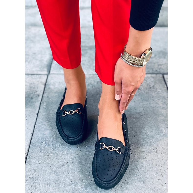 Nisa Schwarze Damenschuhe 1