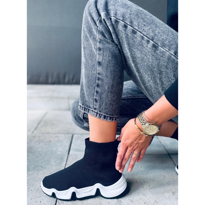 Trumm Nero Söckchenschuhe schwarz 2