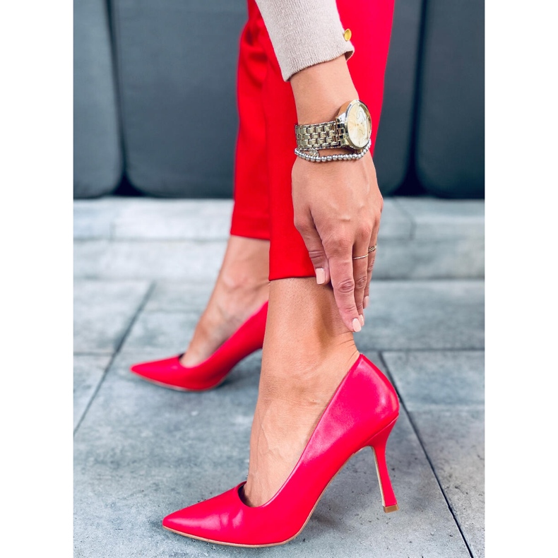 Kornige Stilettos für Damen Aurora Red rot 1