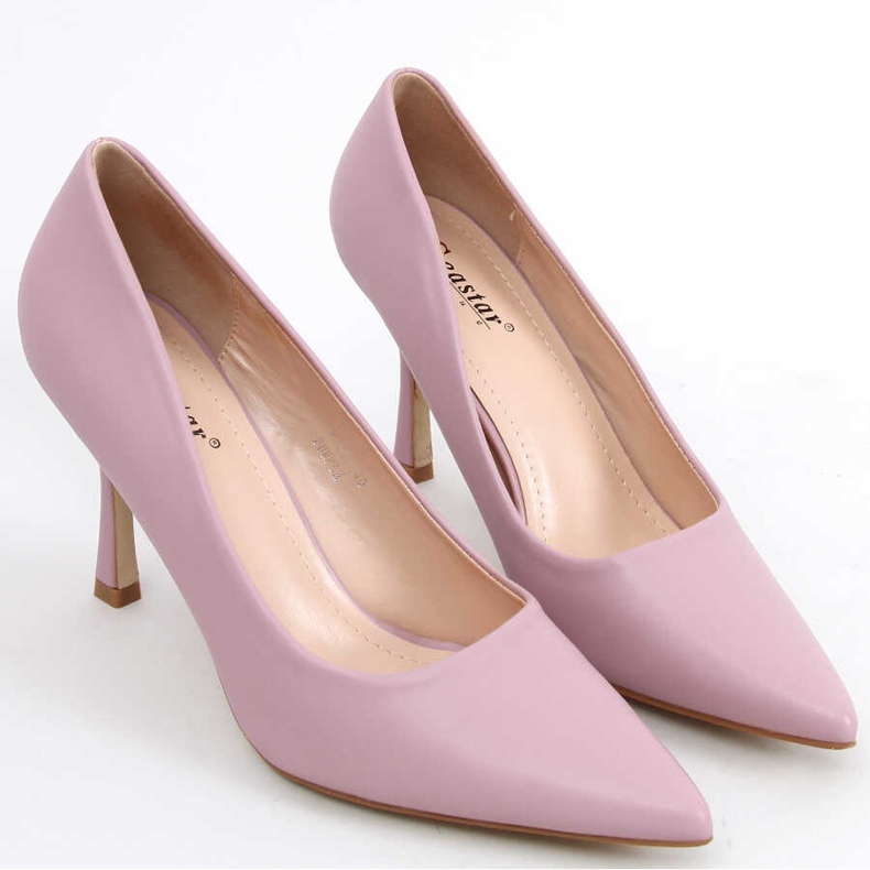 Damen-Stilettos mit Gesicht Aurora Purple lila 1