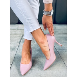 Damen-Stilettos mit Gesicht Aurora Purple lila 2