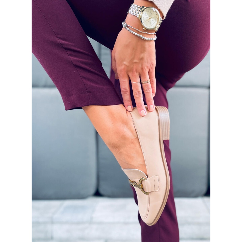 Jonna Khaki Damen-Slipper beige 1