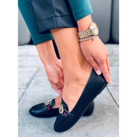 Kristallschwarze Damen-Slipper 1