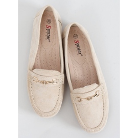 Malwa Beige Damen-Slipper 1