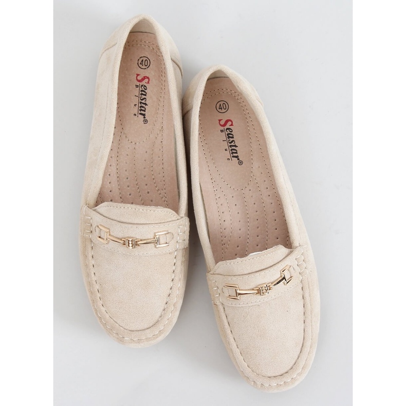 Malwa Beige Damen-Slipper 1