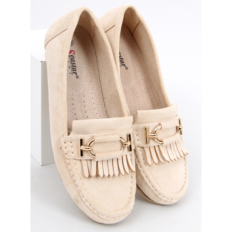 Leif Beige Damen-Slipper 2