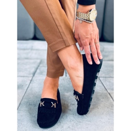 Leif Black Damen-Slipper schwarz 1