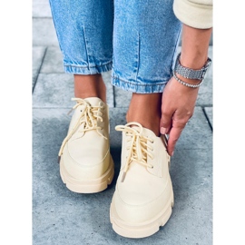 Loafer mit hohen Sohlen Unna Gelb 1